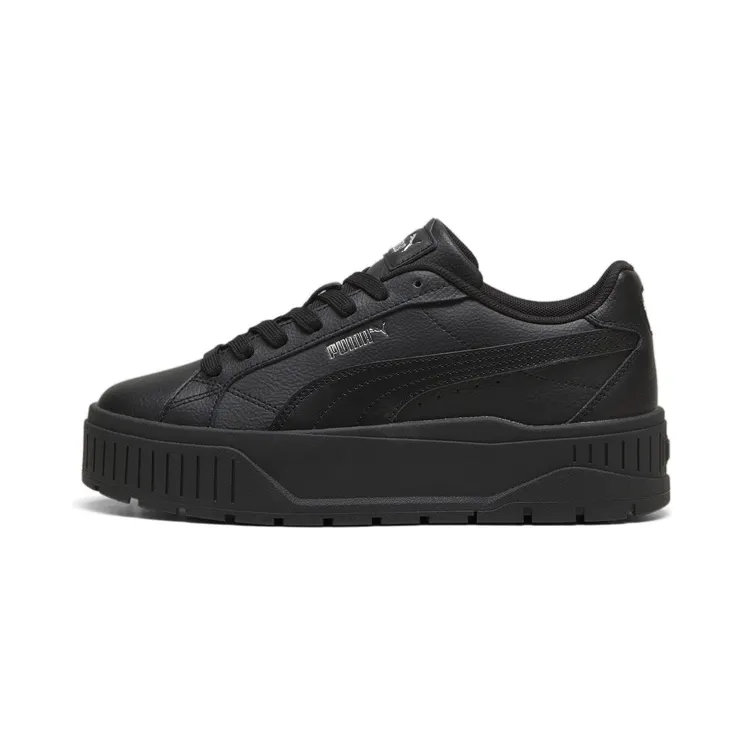 Puma Karmen II Leather “Puma Black / Puma Black / Puma Silver” (397456_01)