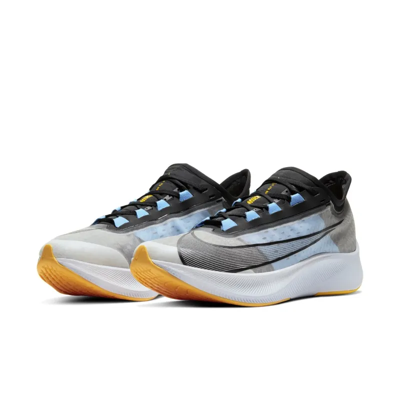 Nike Zoom Fly 3 White White/University Blue-Laser Orange-Black (AT8240-102)