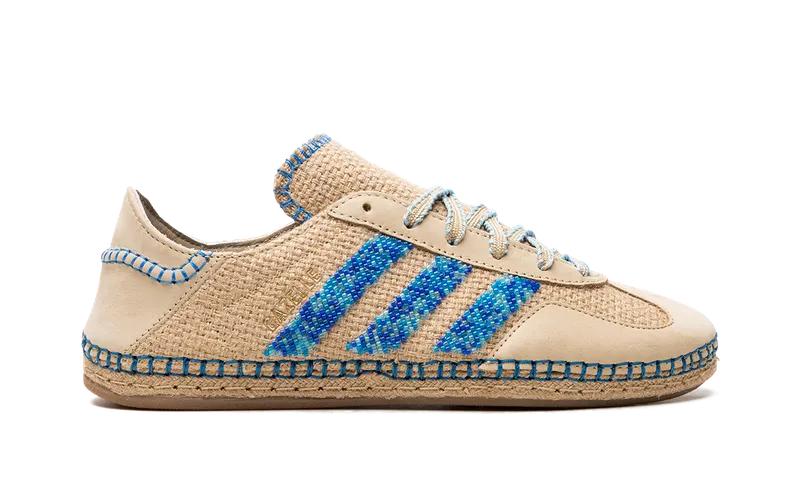 Adidas Gazelle “CLOT – Linen Khaki / Light Blue” (IH3641)