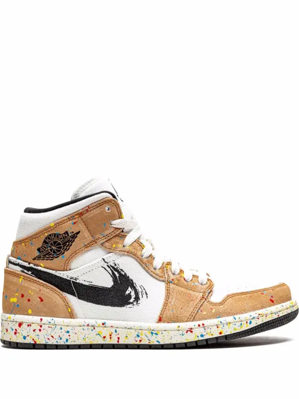 Jordan Air Jordan 1 Mid Brushstroke – Bruin (DA8005)