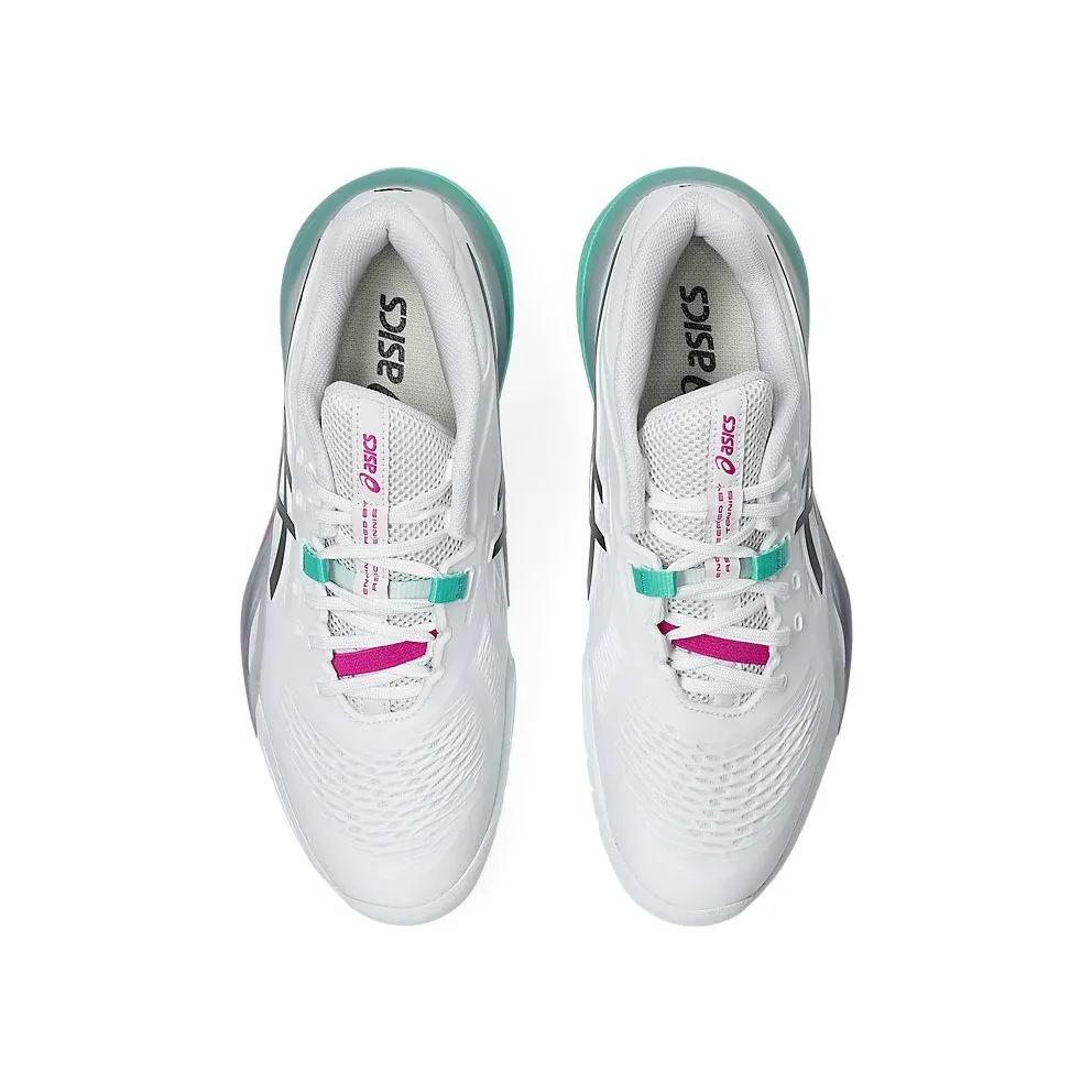 ASICS GEL-RESOLUTION X “White / Aurora Green” (1041A481-103)
