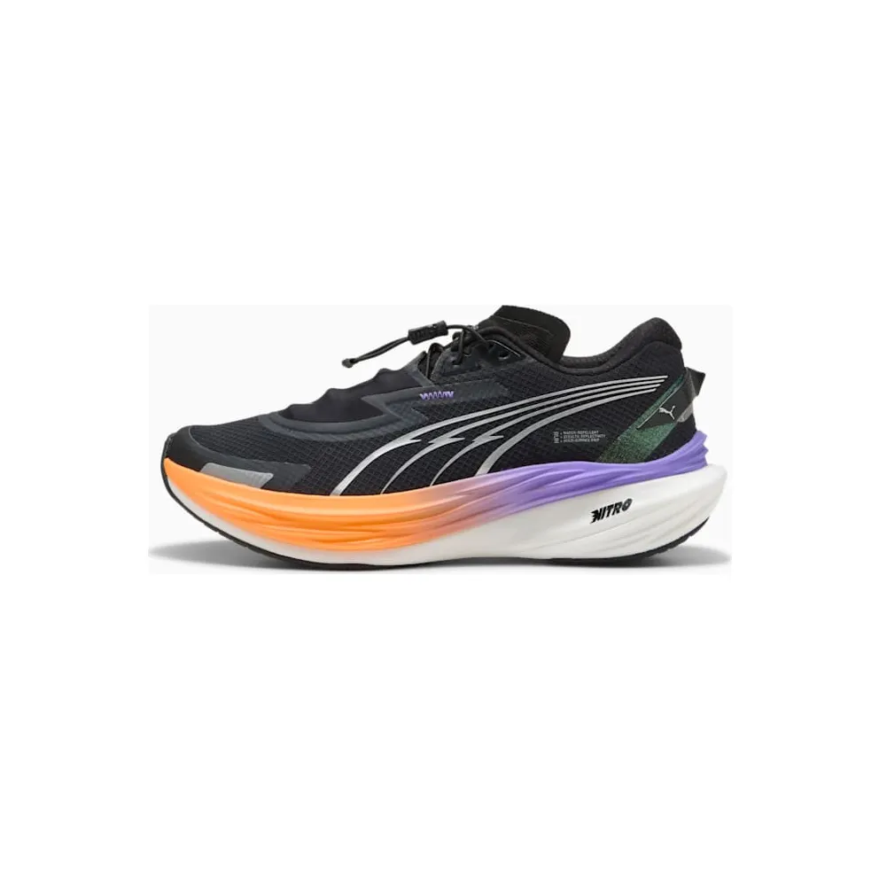Puma Deviate Nitro 3 WTR+ Black Dark Amethyst (310081-02)