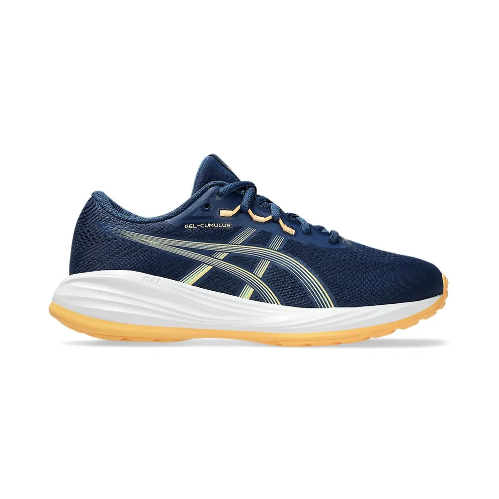ASICS GEL-CUMULUS 28 GS “Independence Blue / Orange Glow” (1014A397-401)