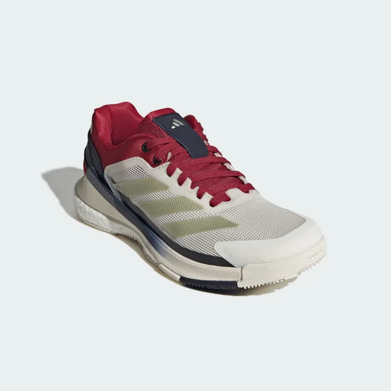 Adidas Crazyquick BOOST Padel Chalk White / Ice Gold Met. / Team Victory Red (KJ3654)