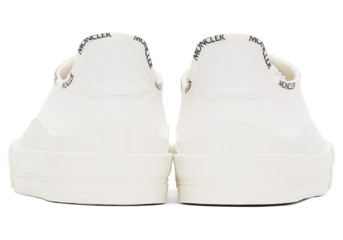 Moncler Off-White Canvas Glissiere Sneakers (4M738 – 40 – 02SS9) (4)