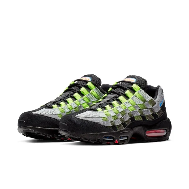 Nike Air Max 95 Woven Volt Black Volt/Black/Grey (AQ0764-001)