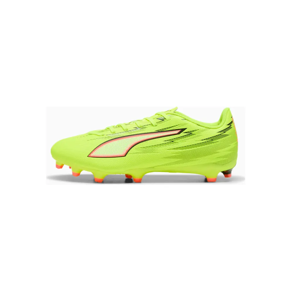 Puma Ultra 6 Play FG/AG Yellow Alert Black Glowing Red Lime Squeeze (108704-01)