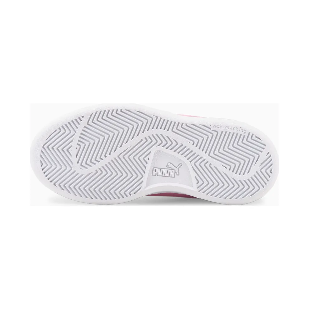 Puma Smash v2 Leather sportscchoenen White/Pink (365173-35)