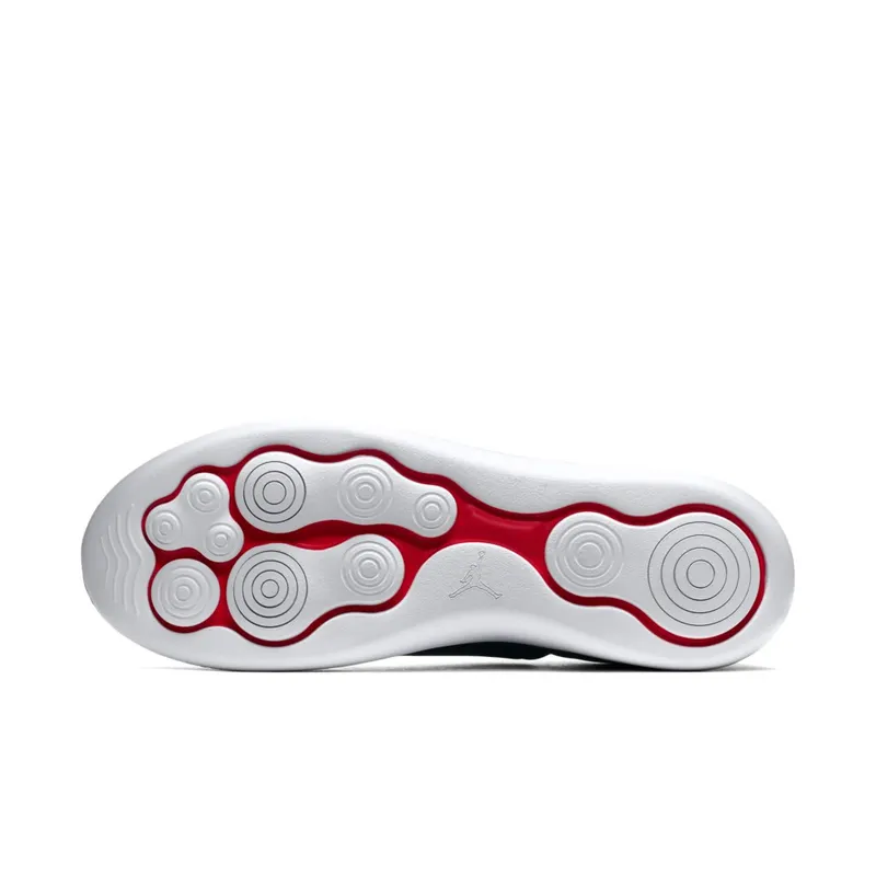 Jordan Grind 2 Black White Black/White-Reflect Silver-University Red (AO9567-023)