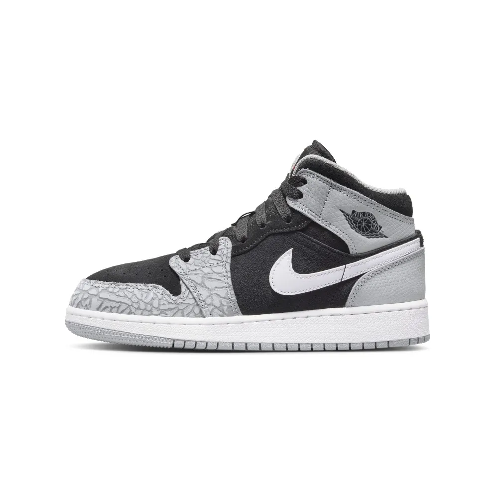 Air Jordan 1 Mid Elephant Print (GS) (DM6216-016)