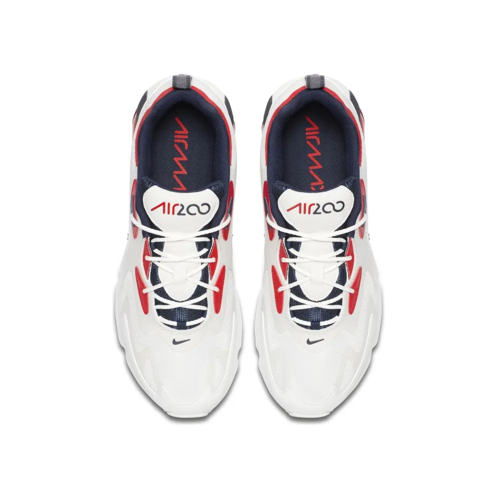 Nike Air Max 200 Summit White ‘USA Vibes’ Summit White/Obsidian/Platinum Tint (CT1262-101)