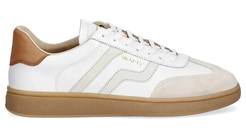 Gant Cuzmo Sneakers aus Wildleder – Weiß (32631207)