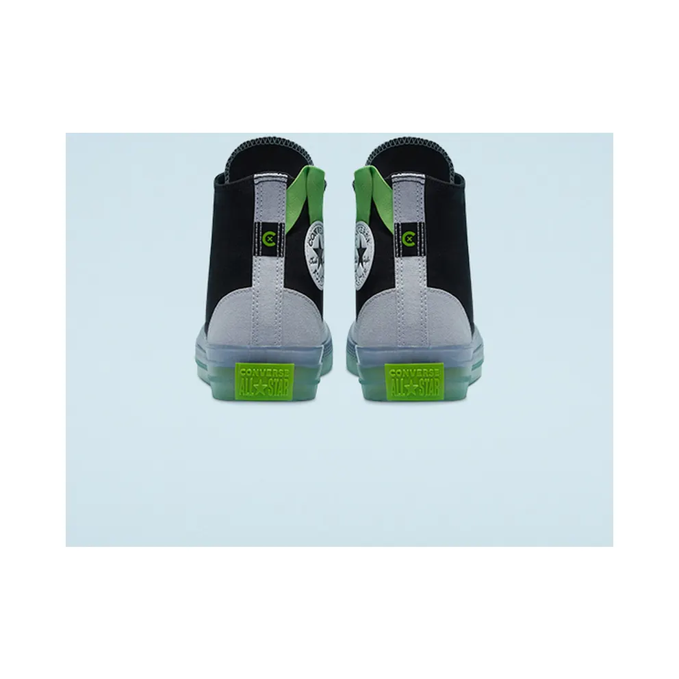 Converse Dramatic Nights Chuck Taylor All Star CX High Top Black/gravel/bold Wasabi (170834C)
