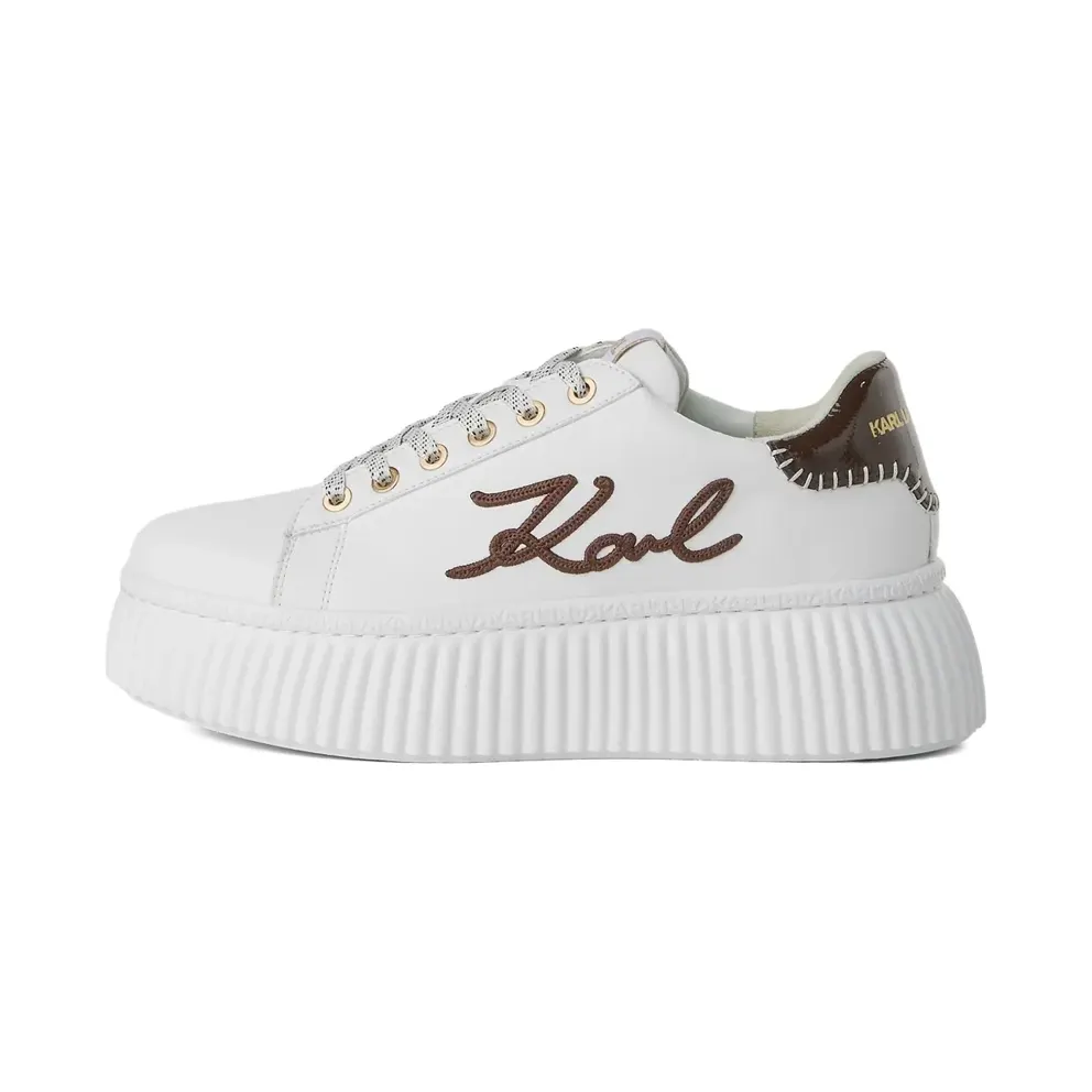 Karl Lagerfeld mit dicker Sohle – White (KL42372C100)