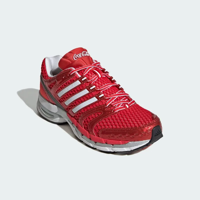 Adidas ADIDAS X COCA-COLA ADISTAR CONTROL 5 Shoes Red / Cloud White / Silver Metallic (KH6895)