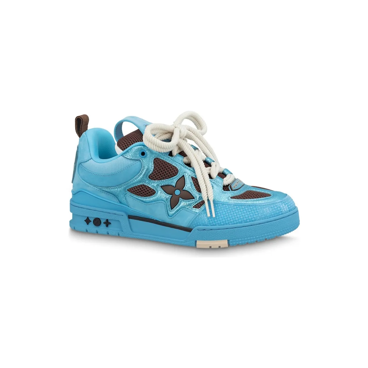 Louis Vuitton Skate Trainer Blue Brown (1ABMIC)