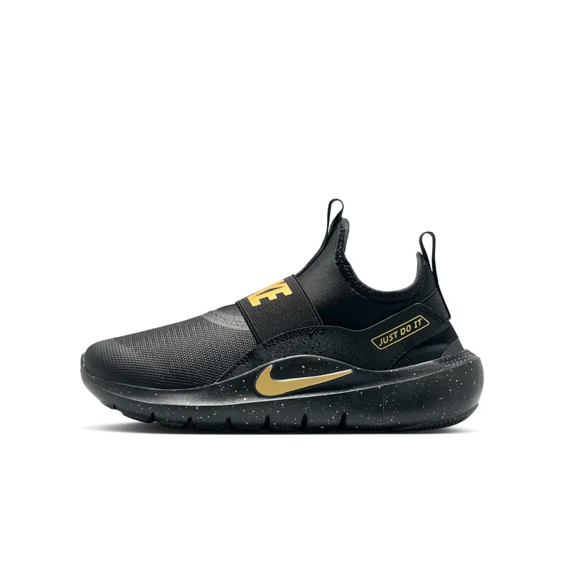 Nike Flex Runner 4 Black Metallic Gold (IM6737-001)