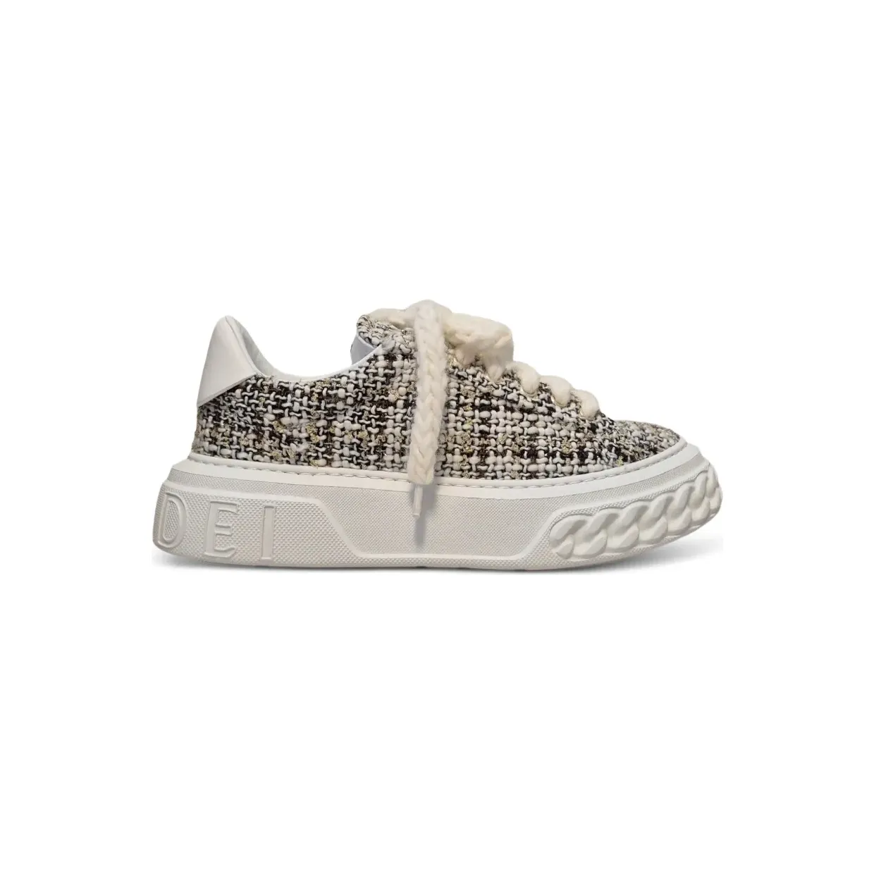 Casadei Off Road tweed-effect chunky-sole “White” (2X128C0201C3093)