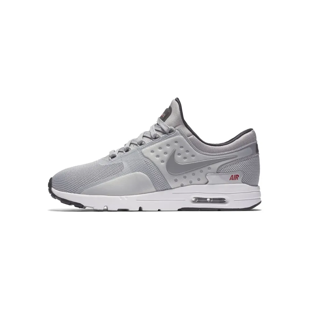 Nike Air Max Zero Silver Bullet (W) Metallic Silver/University Red-Black-Metallic Silver (863700-002)