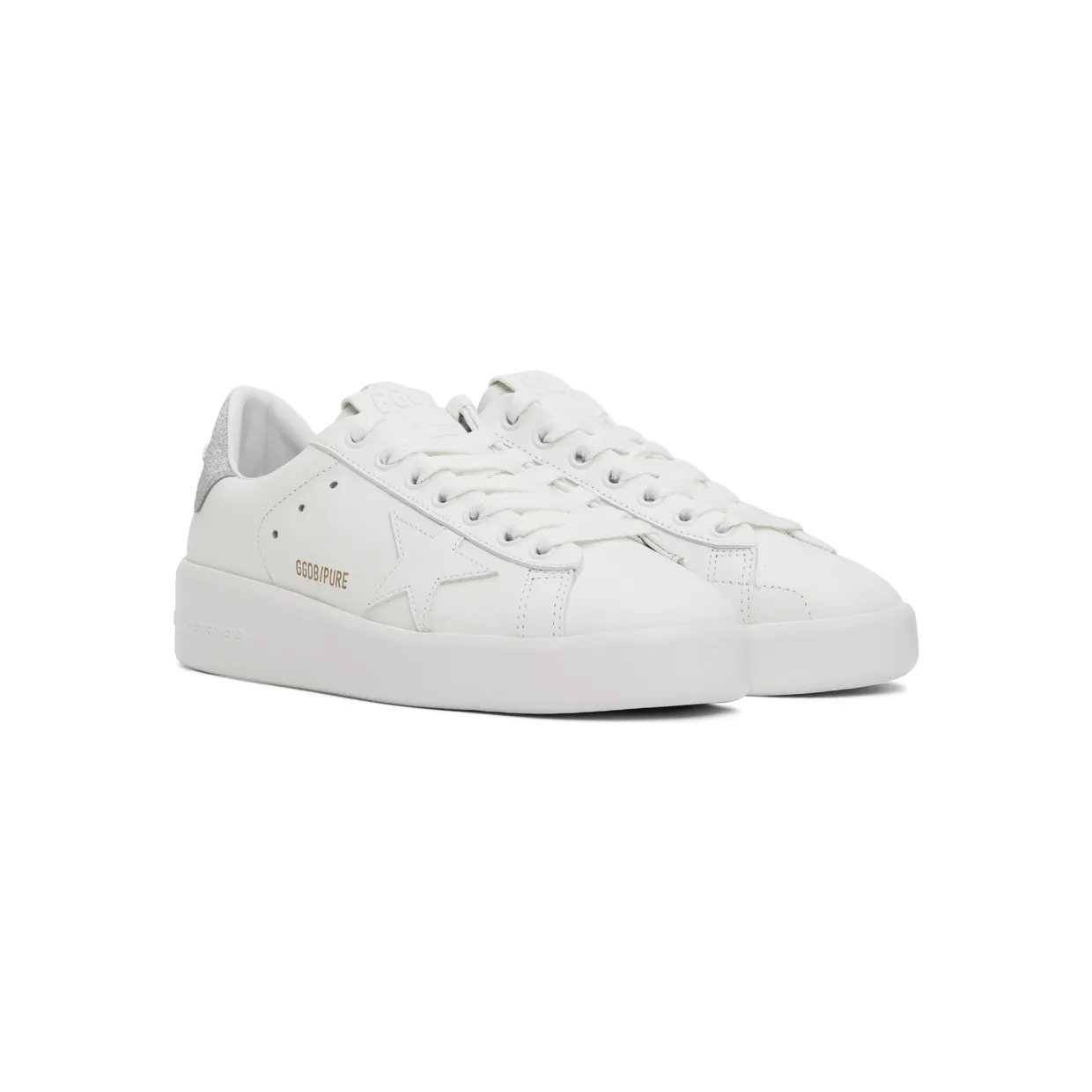 Golden Goose White Purestar Sneakers (GWF00197.F000538.80185) (4)