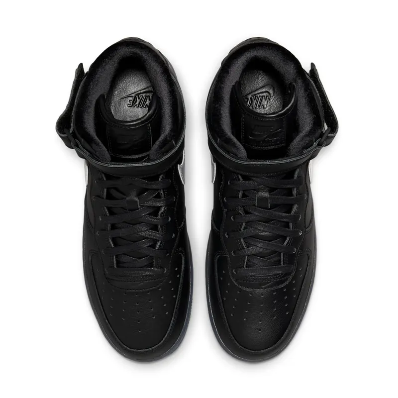 Nike Air Force 1 Mid “Black / Metallic Silver” (DX3061-001)