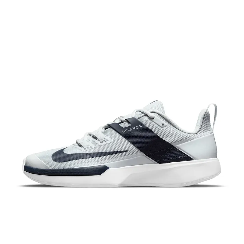 NikeCourt Vapor Lite (gravel) Grey “Pure Platinum / White / Obsidian” (DH2949-007)