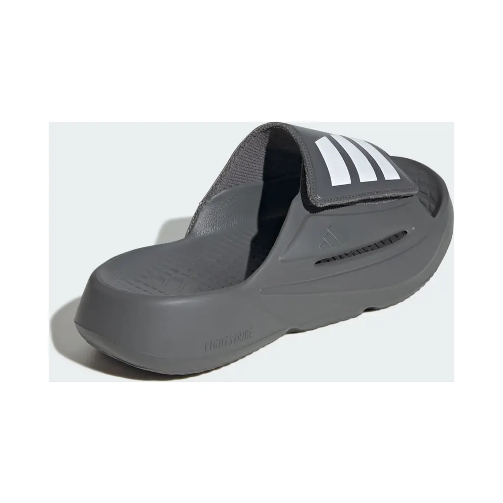 adidas Lightblaze Slides Grey Four Cloud White (JS3587)