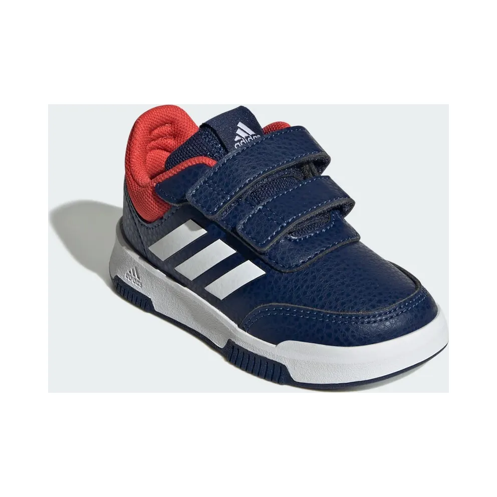 Adidas Tensaur with Velcro Dark Blue / Cloud White / Bright Red (JH9528)