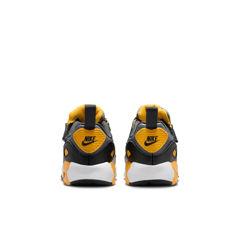Nike Air Max 90 EasyOn TD “Smoke Grey Yellow” (HF6359-004)
