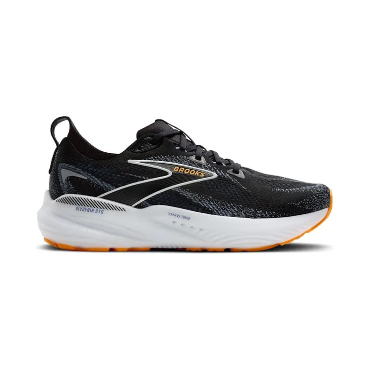 Brooks Glycerin GTS 22 Black Country Blue Orange Pop (110446-1D-013)