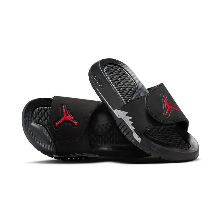 Jordan Hydro 5 Retro Slide GS “Black Metallic” (555511-061)