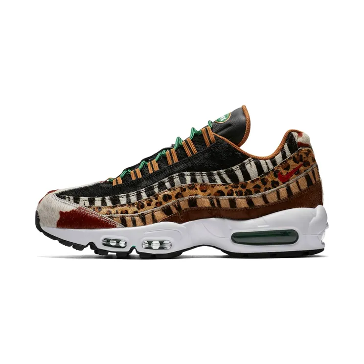 Nike Air Max 95 Atmos Animal Pack 2.0 “Pony / Black / Classic Green / Sport Red” (AQ0929-200)