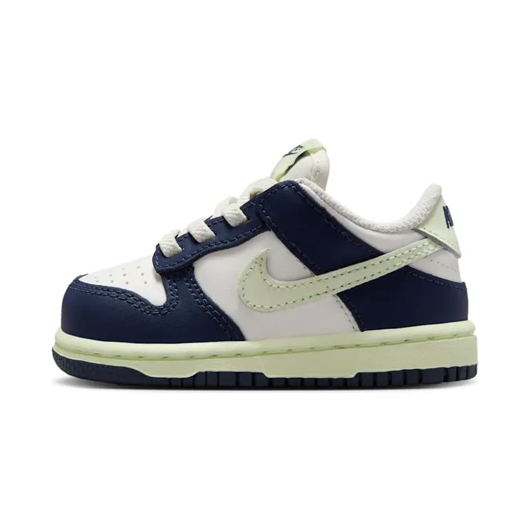 Nike Dunk Low Sail Midnight Navy Volt Tint (FB9107-127)