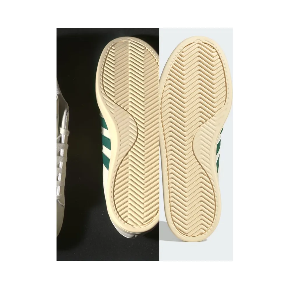 Adidas Grand Court Cloudfoam Comfort Off White / Collegiate Green / Tent Green (JS1736)