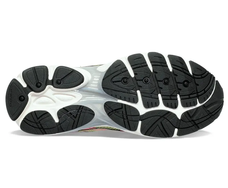 Saucony ProGrid Omni 9 Premium Grey Green Pink (S70740-1)