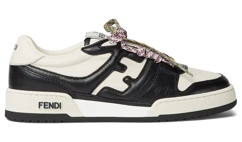 FENDI Match sneakers met logodetail – Zwart (8E8943AY1Q)
