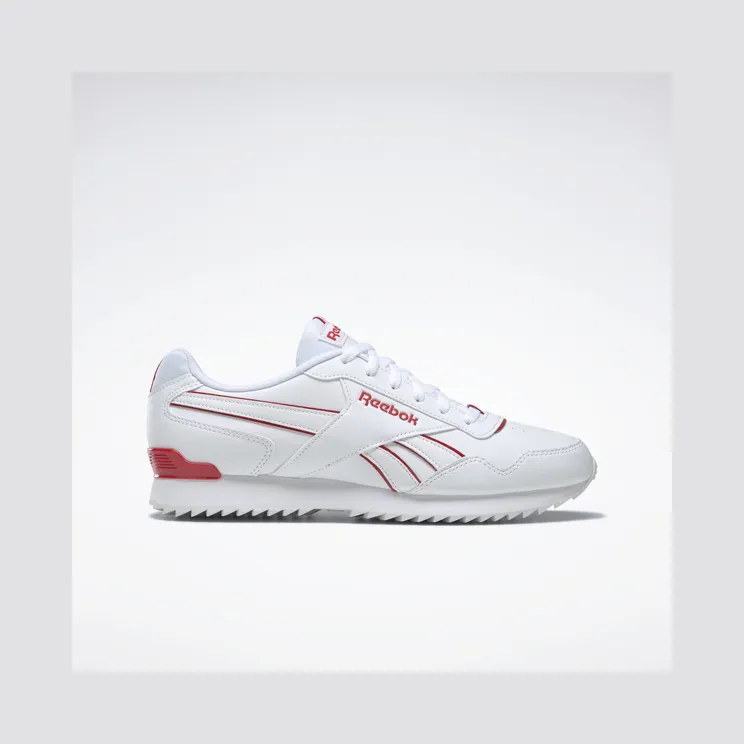 Reebok Royal Glide Ripple Clip Cloud White / Cloud White / Vector Red