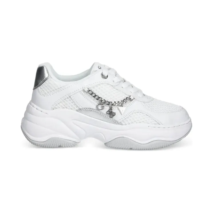 Guess Usa Harpaa mit Kettendetail “White” (FLPHARELE12WHITE)