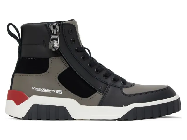 Diesel Black S-Rua SK High Sneakers (Y02576 PR131)