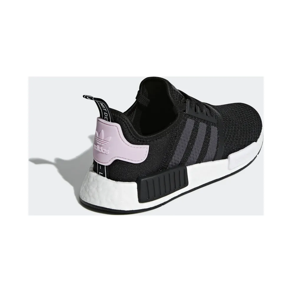 adidas NMD R1 Core Black Clear Pink (W) Core Black/Cloud White/Clear Pink (B37649)