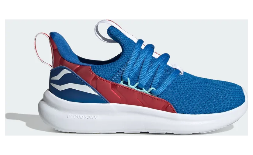 Adidas Lite Racer Adapt 7.0 GS “Marvel Captain America Bright Royal Cloud White Pure Ruby” (JQ6688)