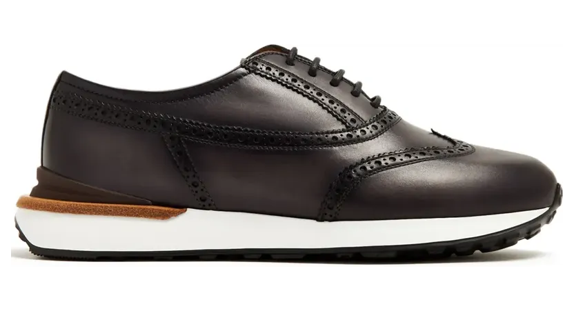 Magnanni Boltisburg leren sneakers – Zwart (23338)