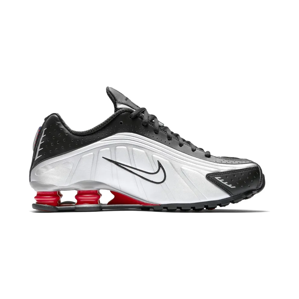Nike Shox R4 Silver Black Red (BV1111-008)