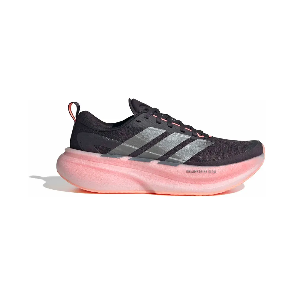 adidas Supernova Glide Running “Aurora Black / Iron Metallic / Acid Red” (KJ1864)
