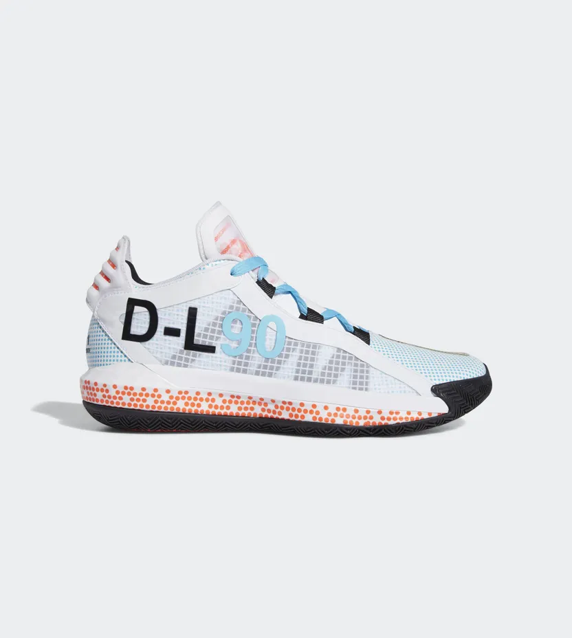 Adidas Pusha T x Dame 6 ‘I Am My Own Fan’ Cloud White/Core Black/Solar Red (FW5749)
