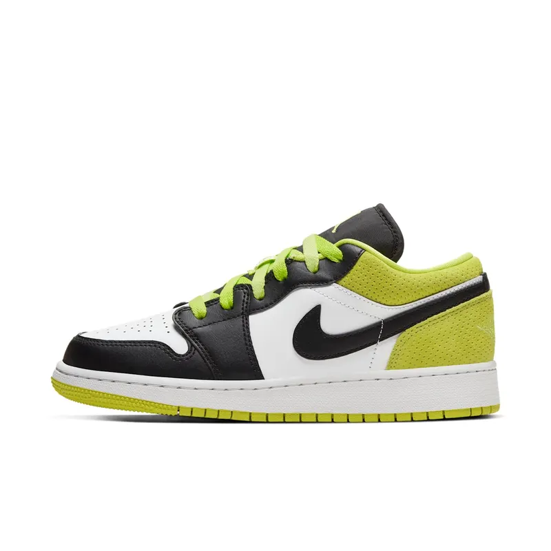 Jordan 1 Low Black Cyber (GS) Black/Cyber-White-Black (CT1564-003)