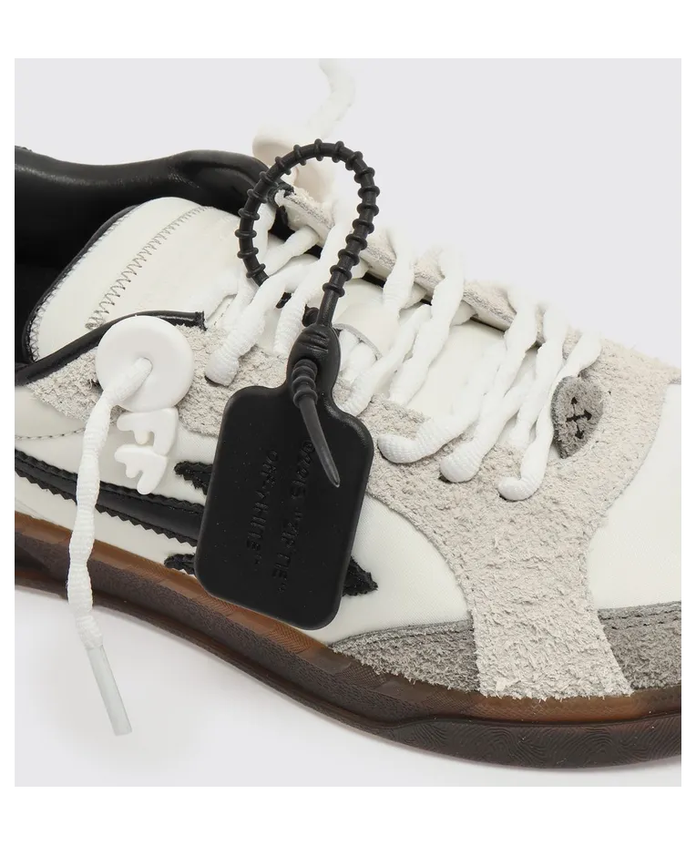 Off-White Suede and Nylon End of Play Sneakers White 1 (OMIA2ALS26FAB0026810) (3)