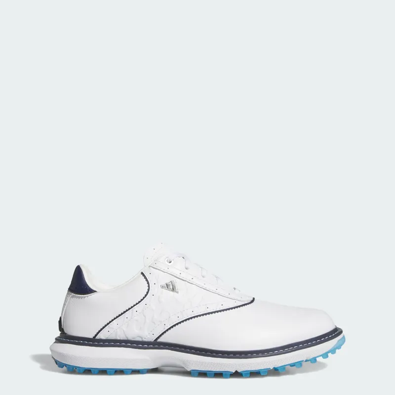 Adidas MC70 SPIKELESS Golf Shoes Cloud White / Collegiate Navy / Lucid Ray Blue (HP7084)