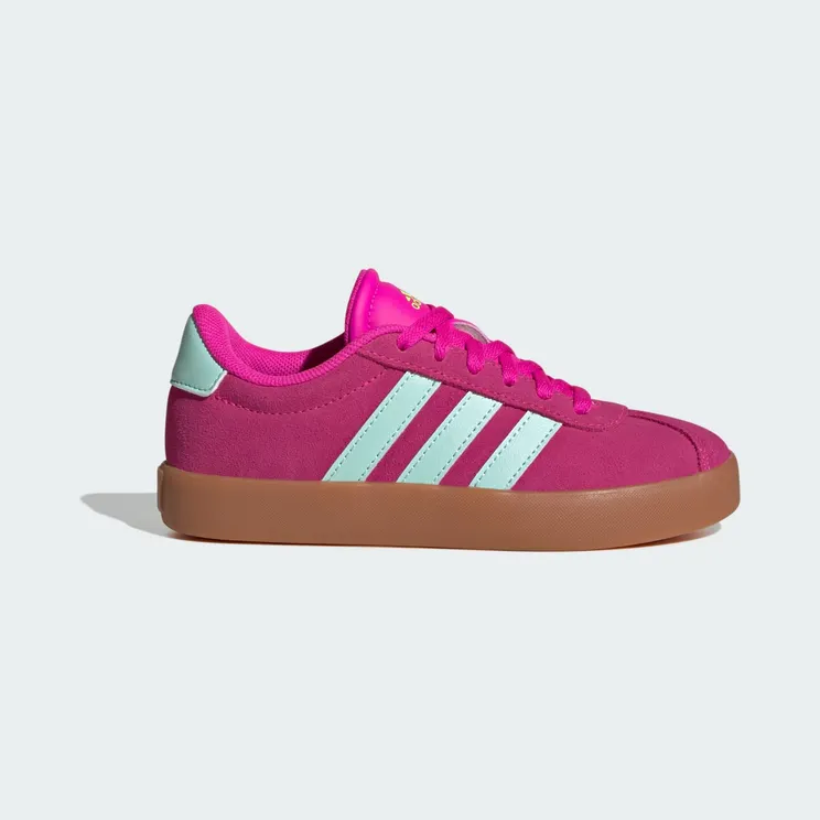 adidas VL Court 3.0 “Shock Pink / Semi Flash Aqua / Lucid Lemon” (JS5013)