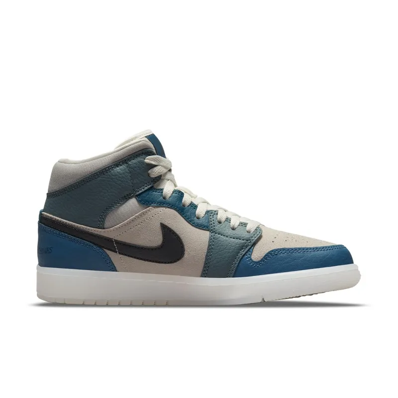Air Jordan 1 Mid Anti Gravity Machines (2021) – “Dark Pony / Saturn Gold” (DM9601-200)
